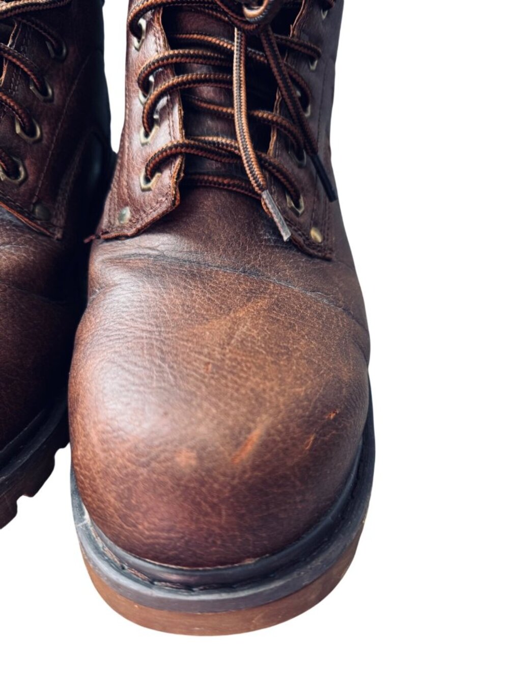 Eddie Bauer Medford ST Mens Size 11 M Steel Toe Work Boots Brown ASTM F2413-18 - Picture 5 of 11